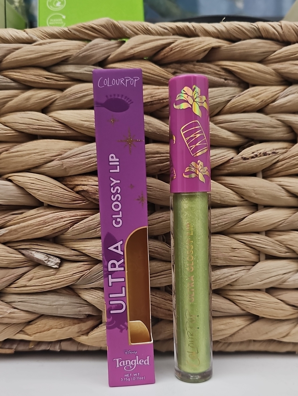 ColourPop Ultra Glossy Lip Balm & Gloss in Shimmering Lime-Green